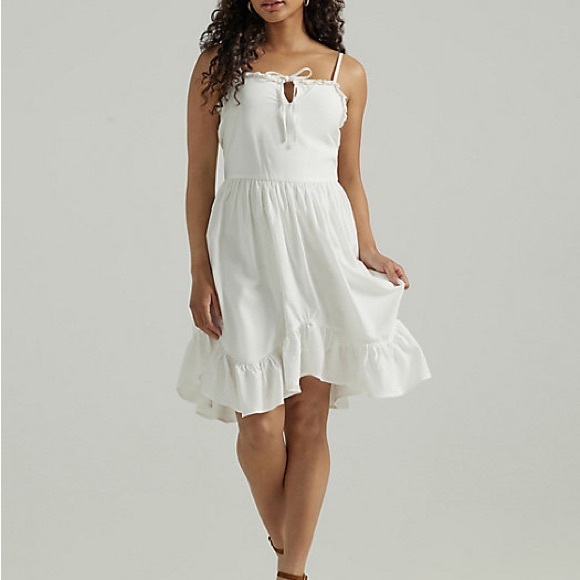 Wrangler Dresses & Skirts - Wrangler Retro Cream Dress | Small